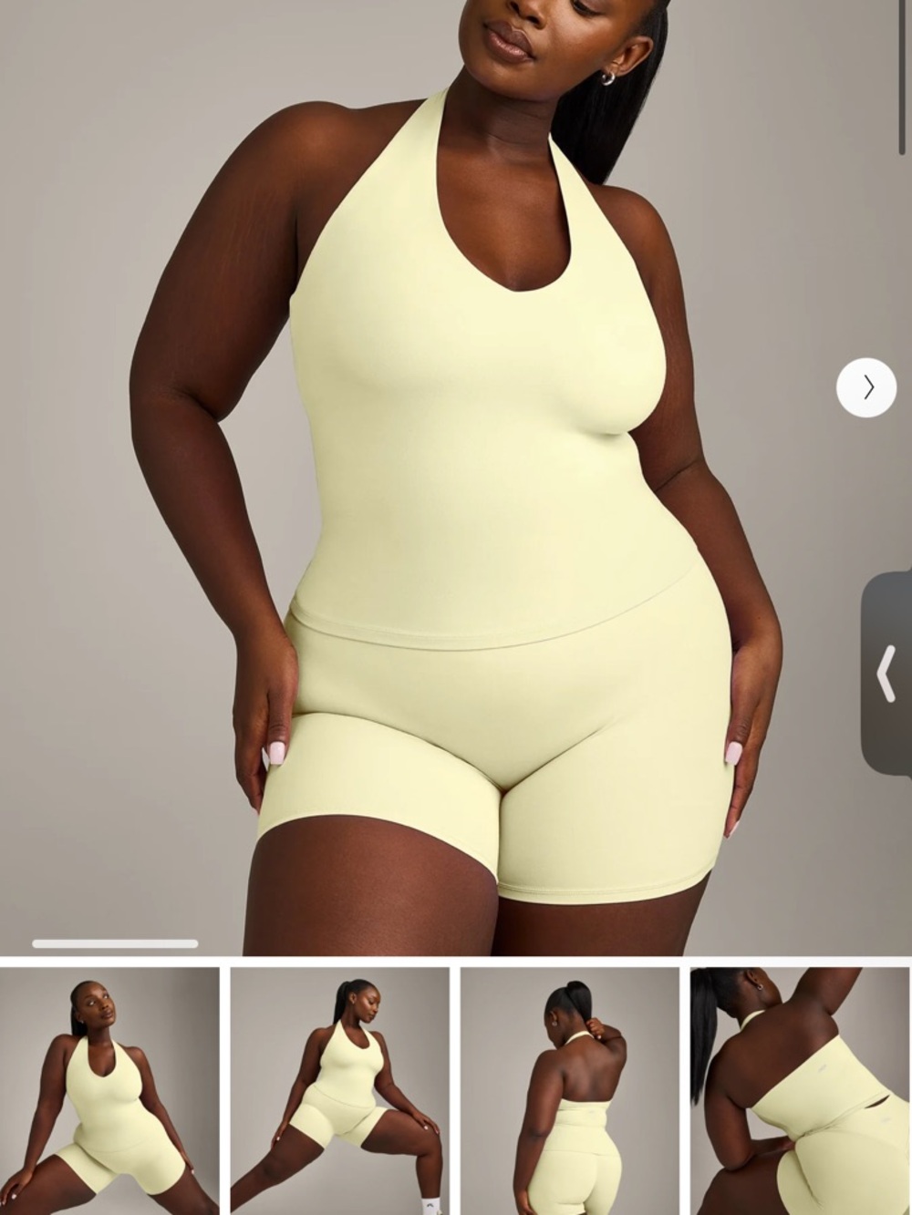 Oner Active Softmotion Halter Neck Tank Top